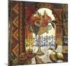 Golden Kilim II-Karel Burrows-Mounted Art Print