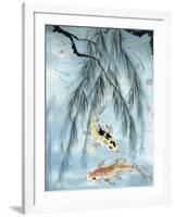 Golden Koi-Nan Rae-Framed Art Print