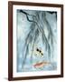 Golden Koi-Nan Rae-Framed Art Print