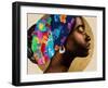 Golden Lady I-Alonzo Saunders-Framed Art Print