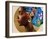 Golden Lady II-Alonzo Saunders-Framed Art Print