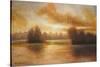 Golden Lake Glow I-Michael Marcon-Stretched Canvas