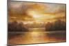 Golden Lake Glow II-Michael Marcon-Mounted Art Print