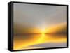 Golden Lake-Kenny Primmer-Framed Stretched Canvas