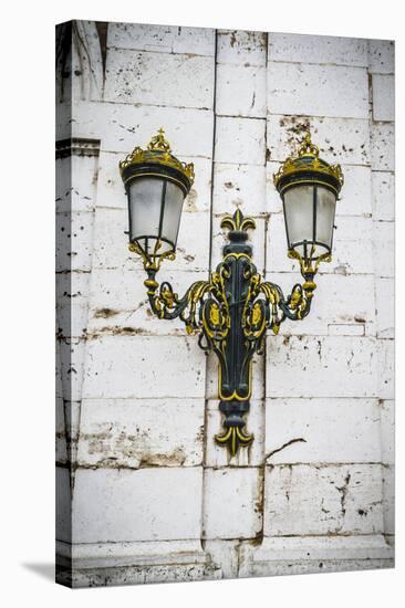 Golden Lamps.Palace of Aranjuez, Madrid, Spain.World Heritage Site by UNESCO in 2001-outsiderzone-Stretched Canvas