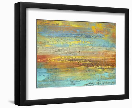 Golden Landscape-Alicia Dunn-Framed Art Print