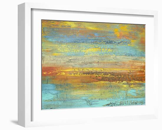 Golden Landscape-Alicia Dunn-Framed Art Print