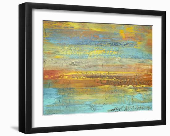 Golden Landscape-Alicia Dunn-Framed Art Print