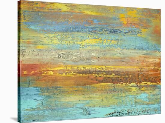 Golden Landscape-Alicia Dunn-Stretched Canvas