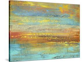 Golden Landscape-Alicia Dunn-Stretched Canvas