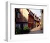 Golden Lane, Prague Castle, Prague, Central Bohemia, Czech Republic-null-Framed Premium Giclee Print