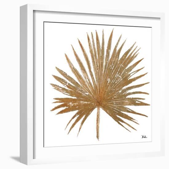 Golden Leaf Palm I-Patricia Pinto-Framed Art Print