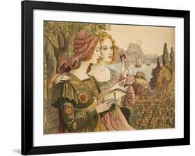 Golden Legend-Armand Point-Framed Giclee Print