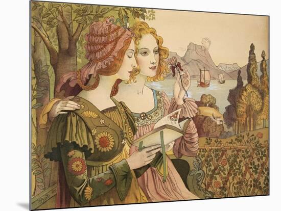 Golden Legend-Armand Point-Mounted Giclee Print