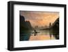 Golden Li River-null-Framed Art Print