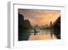 Golden Li River-null-Framed Art Print