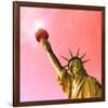 Golden Liberty-Richard James-Framed Premium Giclee Print