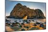 Golden Light at Ocean Door, Big Sur, California Coast, Pfieffer Beach-Vincent James-Mounted Photographic Print