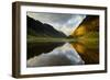 Golden Light Hits the Banks of Loch Achtriochtan-Stephen Taylor-Framed Photographic Print