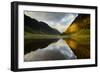 Golden Light Hits the Banks of Loch Achtriochtan-Stephen Taylor-Framed Photographic Print