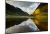 Golden Light Hits the Banks of Loch Achtriochtan-Stephen Taylor-Mounted Photographic Print