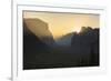 Golden Light in the Yosemite National Park, California-Marco Isler-Framed Photographic Print