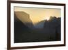 Golden Light in the Yosemite National Park, California-Marco Isler-Framed Photographic Print