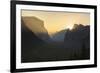 Golden Light in the Yosemite National Park, California-Marco Isler-Framed Photographic Print