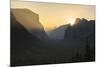 Golden Light in the Yosemite National Park, California-Marco Isler-Mounted Photographic Print
