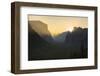 Golden Light in the Yosemite National Park, California-Marco Isler-Framed Photographic Print