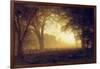 Golden Light of California-Albert Bierstadt-Framed Giclee Print