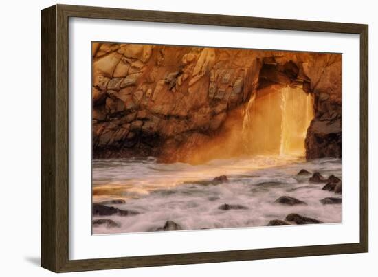 Golden Light & The Ocean Door Revisted-Vincent James-Framed Photographic Print