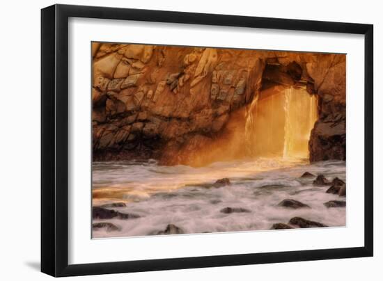 Golden Light & The Ocean Door Revisted-Vincent James-Framed Photographic Print