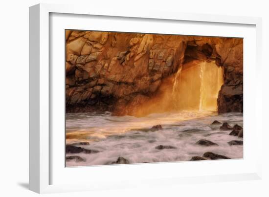 Golden Light & The Ocean Door Revisted-Vincent James-Framed Photographic Print