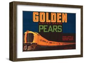 Golden Limited Brand Pears-null-Framed Art Print