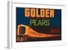 Golden Limited Brand Pears-null-Framed Art Print