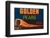 Golden Limited Brand Pears-null-Framed Art Print