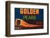 Golden Limited Brand Pears-null-Framed Art Print