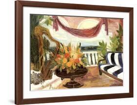 Golden Lines III-Maya Eventov-Framed Art Print