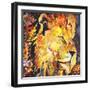 Golden Lion-James Grey-Framed Premium Giclee Print