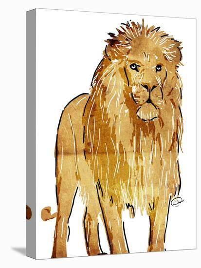 Golden Lion-OnRei-Stretched Canvas