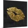 Golden Lips-Color Bakery-Mounted Giclee Print