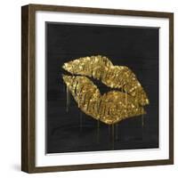 Golden Lips-Color Bakery-Framed Giclee Print