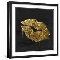 Golden Lips-Color Bakery-Framed Giclee Print