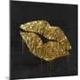Golden Lips-Color Bakery-Mounted Giclee Print