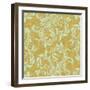 Golden Luna Angel Damask-Tina Lavoie-Framed Giclee Print