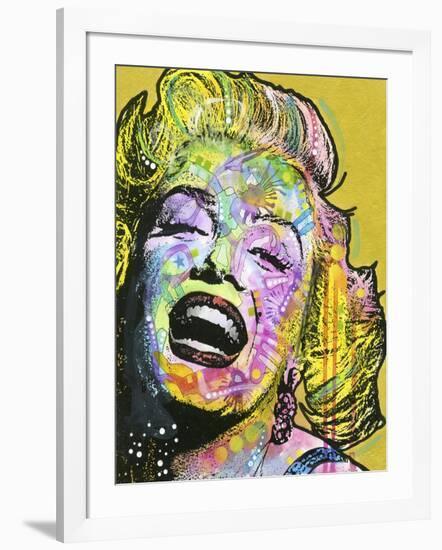 Golden Marilyn-Dean Russo-Framed Giclee Print