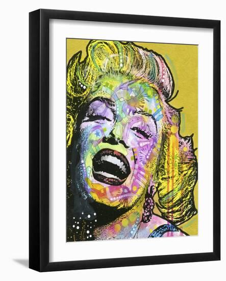 Golden Marilyn-Dean Russo-Framed Giclee Print