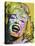 Golden Marilyn-Dean Russo-Stretched Canvas