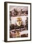 Golden Mask, Burmese Art in Bagan, Myanmar-Harry Marx-Framed Photographic Print